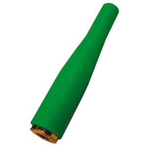Presa Mono Ø6.3 Volante Dorata Verde PR/570V-C