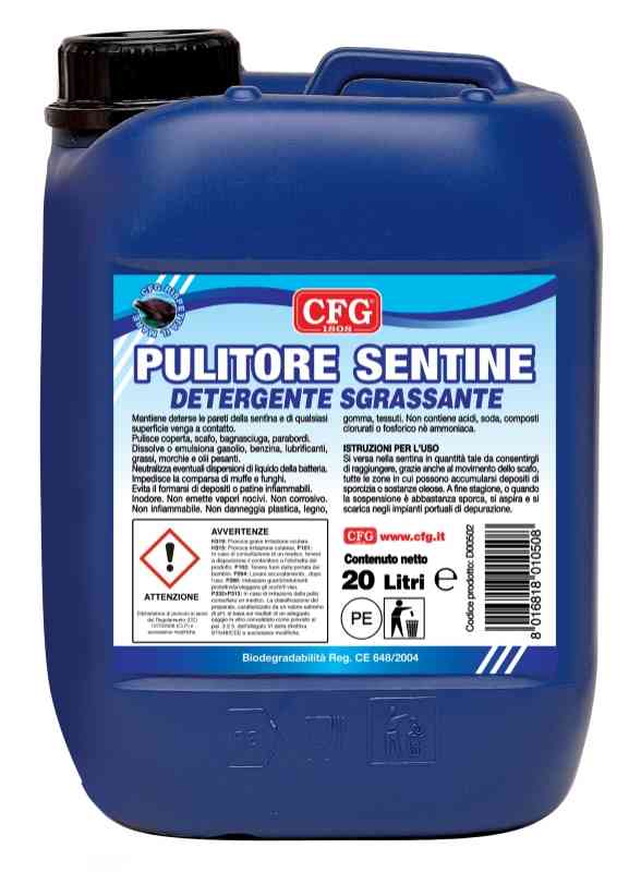Pulitore Sentine Concentrato Autopulente, Biodegradabile Tanica 20 Lt D00502 CFG