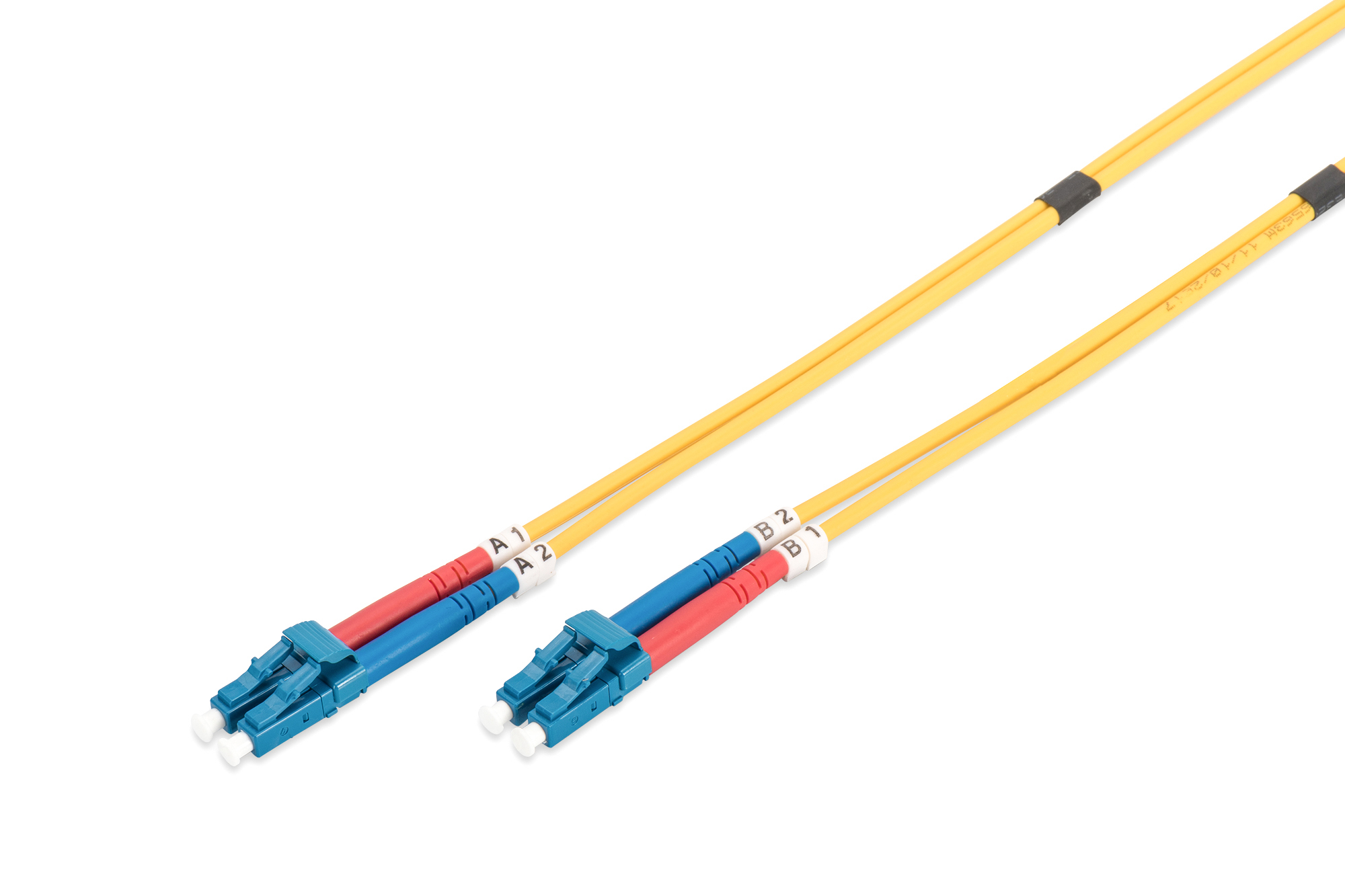 Digitus DK-2933-05 FO patch cord, duplex, LC to LC SM OS2 09/125 æ, 5 m