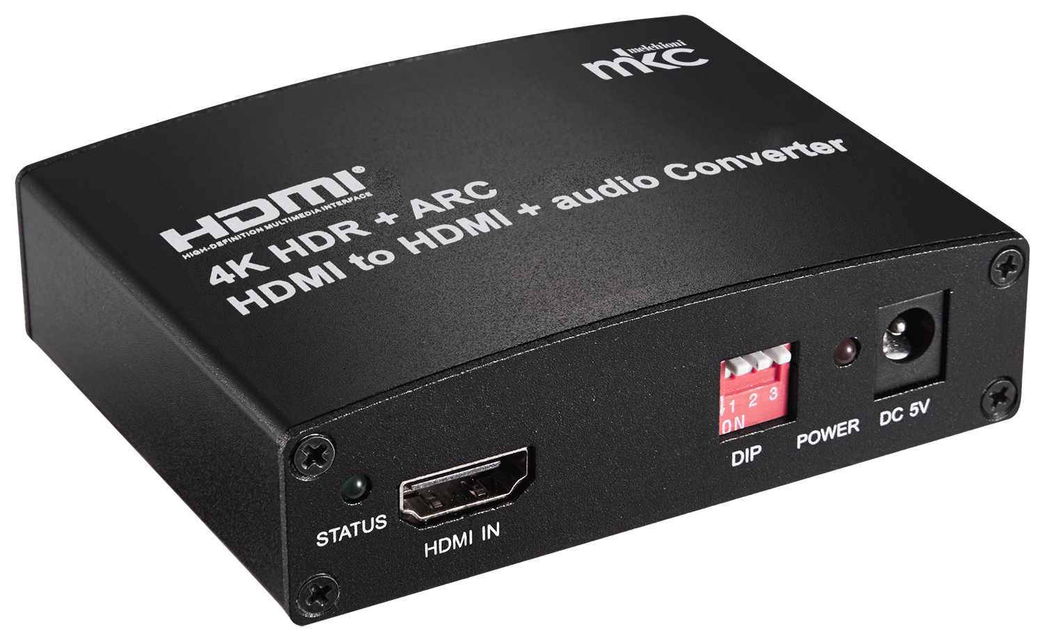 4K 60Hz da HDMI passante + estrattore audio mod. MK-HDC03 2.0