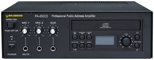 Amplificatore pa con lettore cd/mp3 PA-450CD