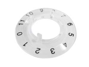 Fondello Trasp.Manopola Ø15mm Num.360Ø MA/1179