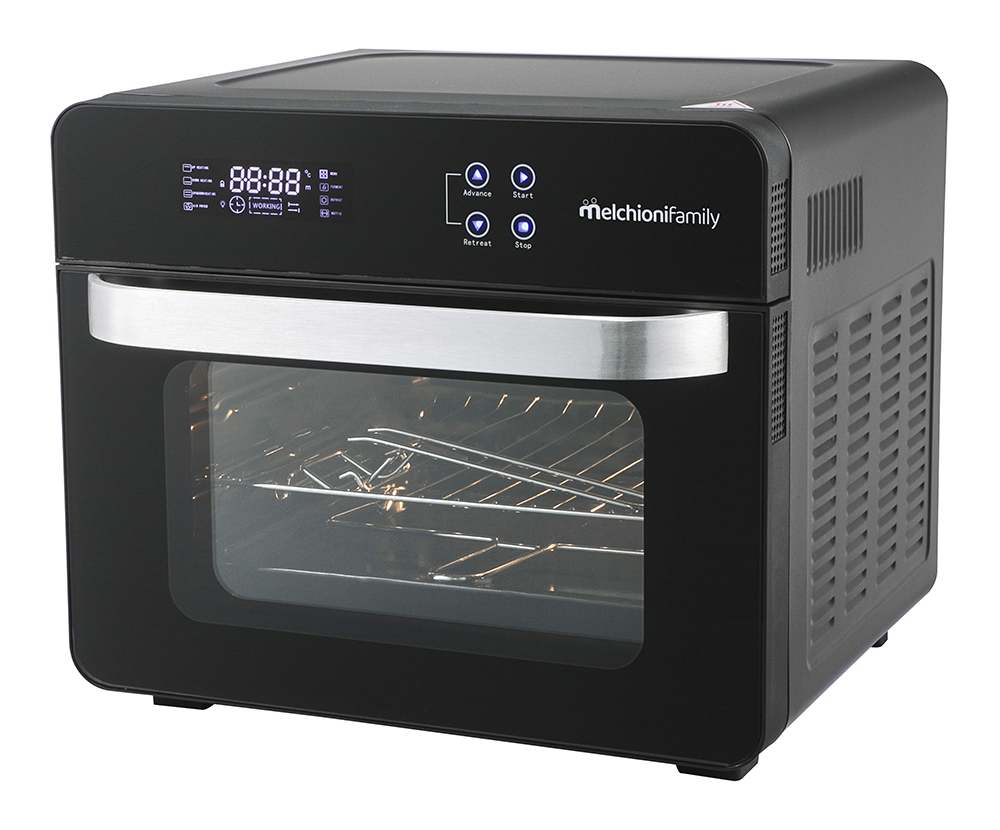 Friggitrice ad aria e forno VITTORIA 24L nera