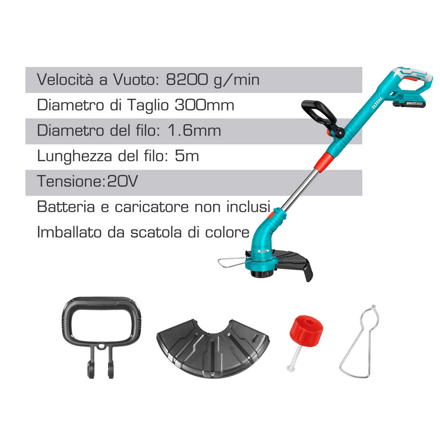 Decespugliatore Tagliabordi - One Battery TGTLI20018