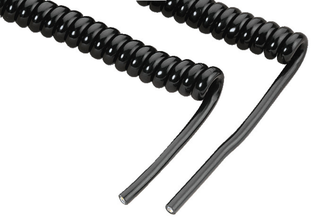 CCX-6M - Cavo Spirale Microfono PTT