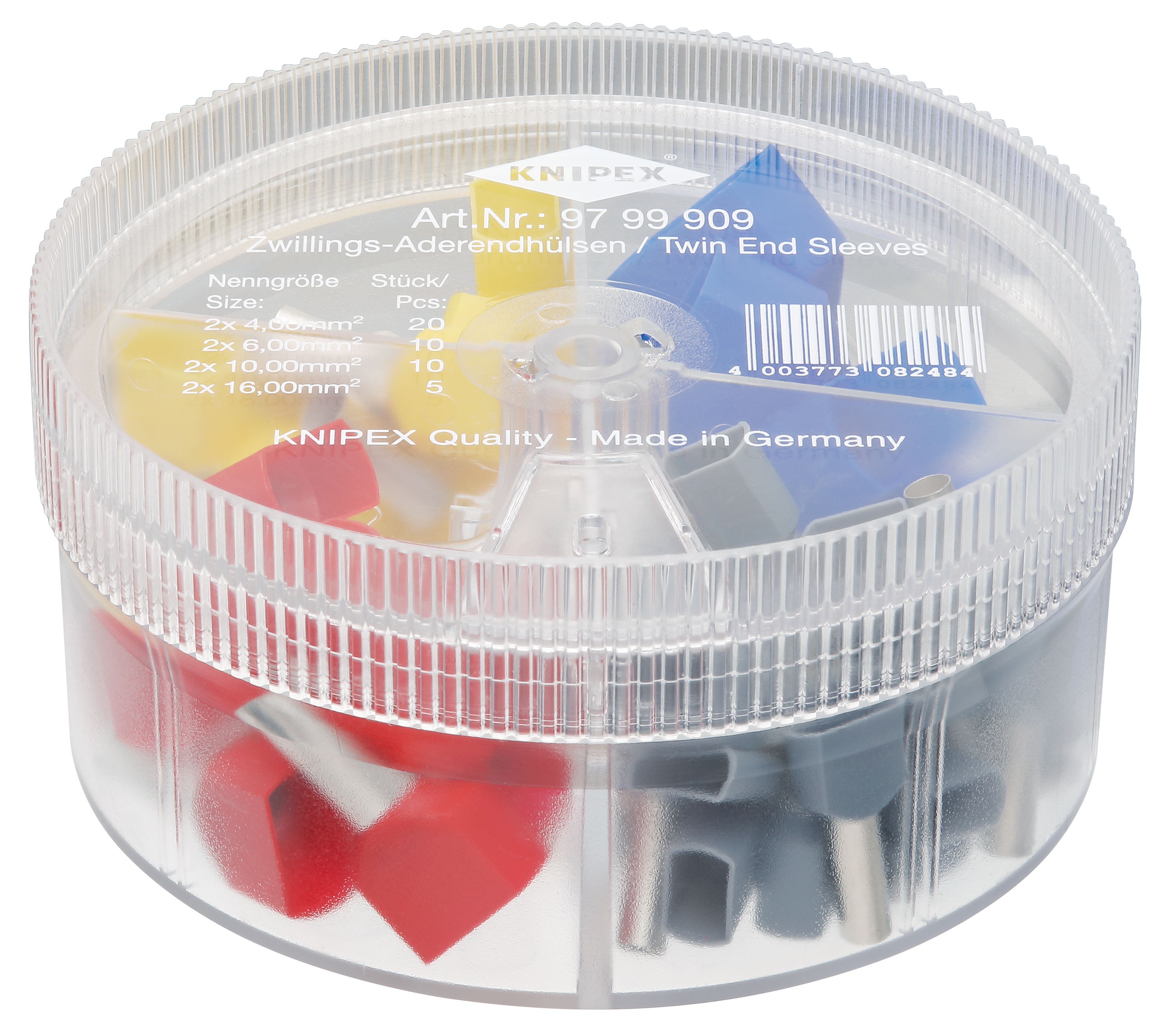 Assortimento terminali gemellati, preiso 97 99 909