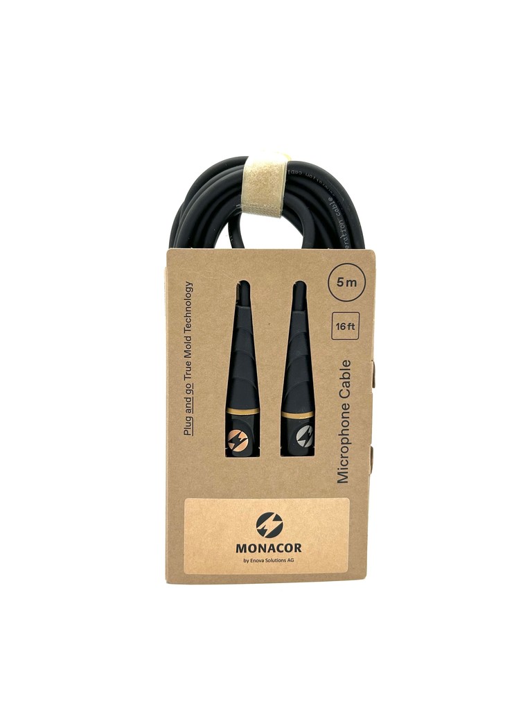 MICA-5/BK - Cavo microfono XLR 5m
