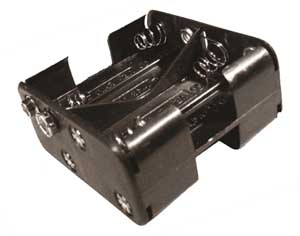 Portapile 8 Stilo Ø 14X50 Con Bottone PIL/67-I