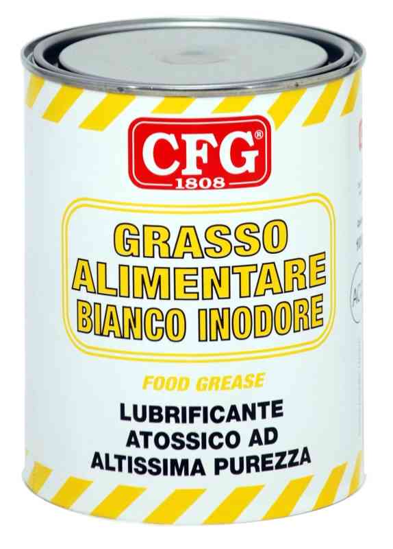 Grasso Alimentare Bianco Inodore, Barattolo Da 1000 mL L01215 CFG