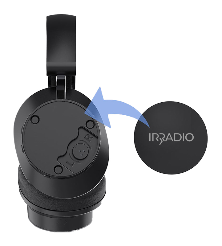 Cuffia IR-SIGMA Wireless 2,4GHz + BT