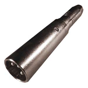 Adattatore Presa M.6,35-Spina Microfonica 3 Poli AD/629-I