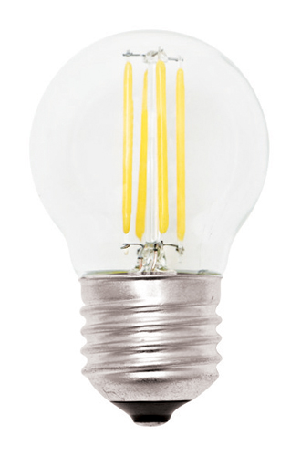 Lampadina LED filamento 4W luce calda 3000K E27 499048255 MKC Light