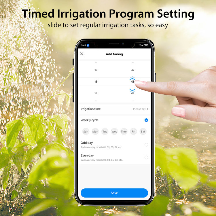 IR-SPRINKLER Centralina per irrigazione smart con misuratore consumi