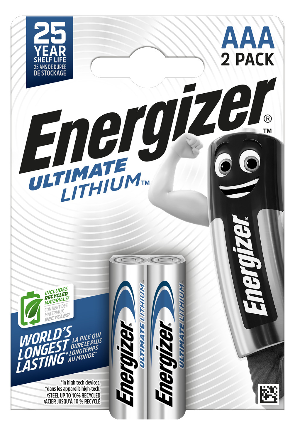 ENERGIZER Ultimate Lithium AAA blister da 2 pezzi