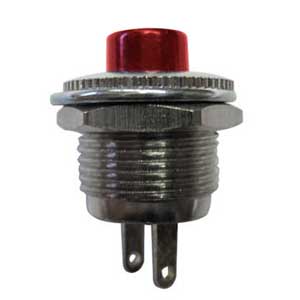 Pulsante N.A. Sald. 1A-125V Rosso NAP/55R-C
