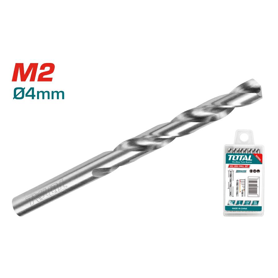 Punte HSS da 4mm per Metallo TAC110401