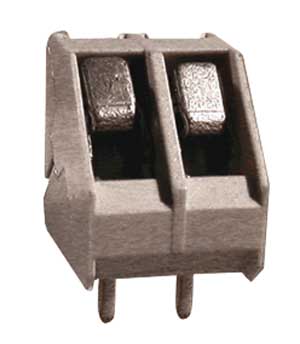 Connettore Componibile Da Circuito Stampato 2P.45° COMP/2A
