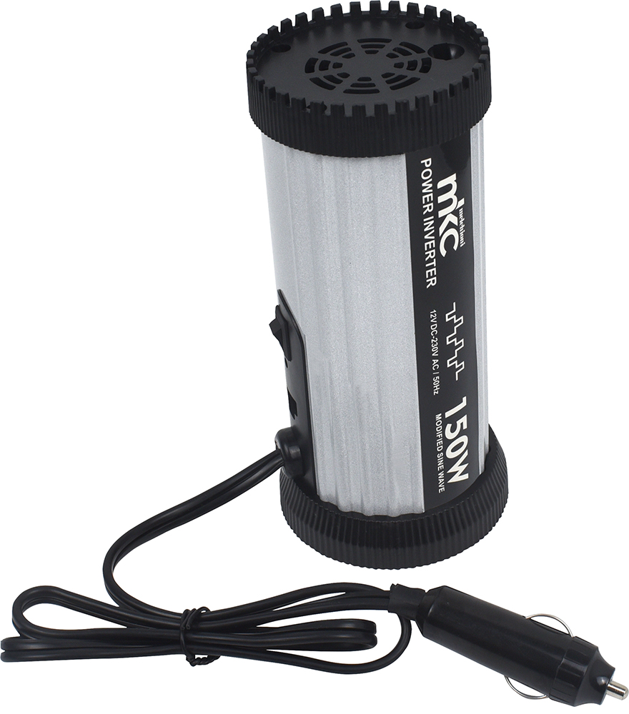 INVERTER MKC-150RS-12-USB 12DC 230VCA 150W USB SOFT START ONDA MODIFICATA