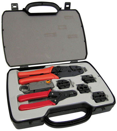 Kit pinza a crimpare in valigetta