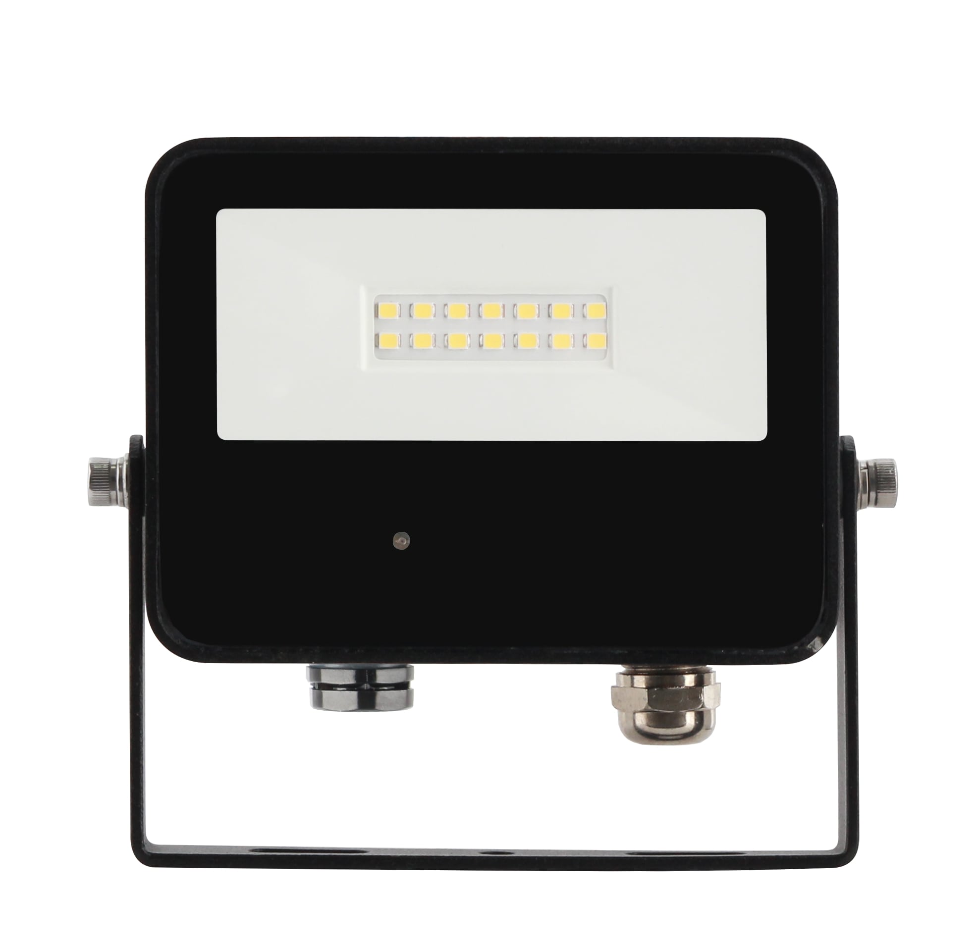 Faro HTP-DS MW 10W,  sensore crepuscolare e movimento, 4000K, Nero, MKC Light