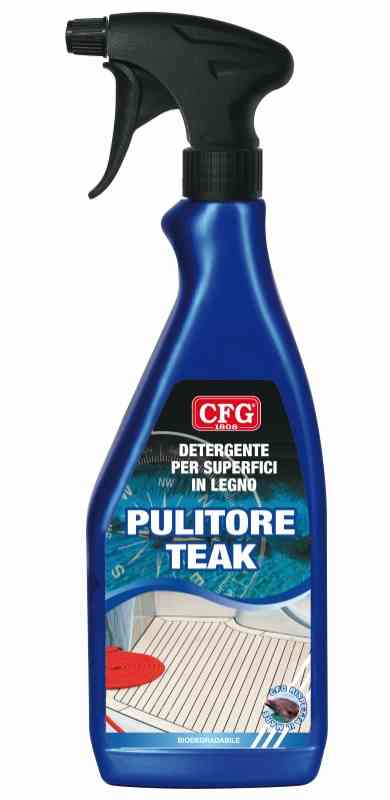 Pulitore Teak Detergente Per Superfici In Legno, Erogatore Da 750 mL N03 CFG