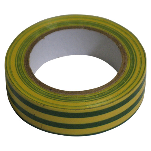 Nastro isolante giallo/verde 0,13mmx15mmx10mt autoestinguente MKC
