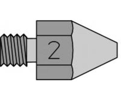 Ugello termico. Ø esterno 1,9 mm. Ø interno 0,9 mm T0051353399 Weller