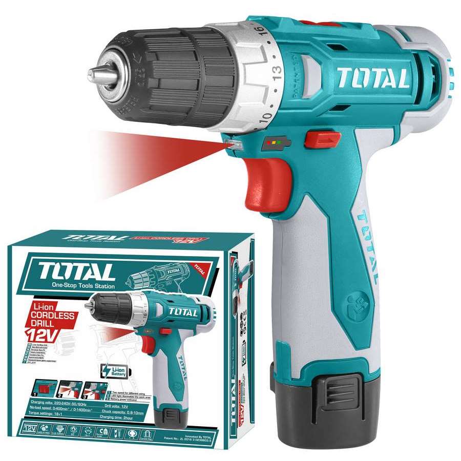 Avvitatore a Batteria 12V + 2 punte TDLI228120-1