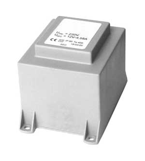 Trasformatore Di Alimentazione Resinato. 16Va 6 + 6V TR16/6