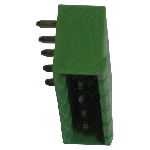 Connettore maschio 90 per circuito stampato 5poli omega MC90205 Omega