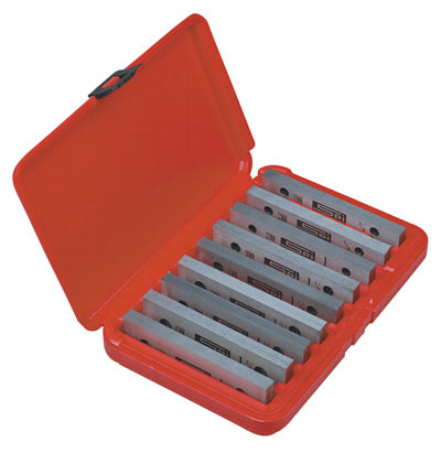 9 coppie di altezze parallele spessore 1/4"