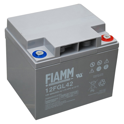 Batteria al piombo ricaricabile 12V 42Ah terminale m6 FIAMM