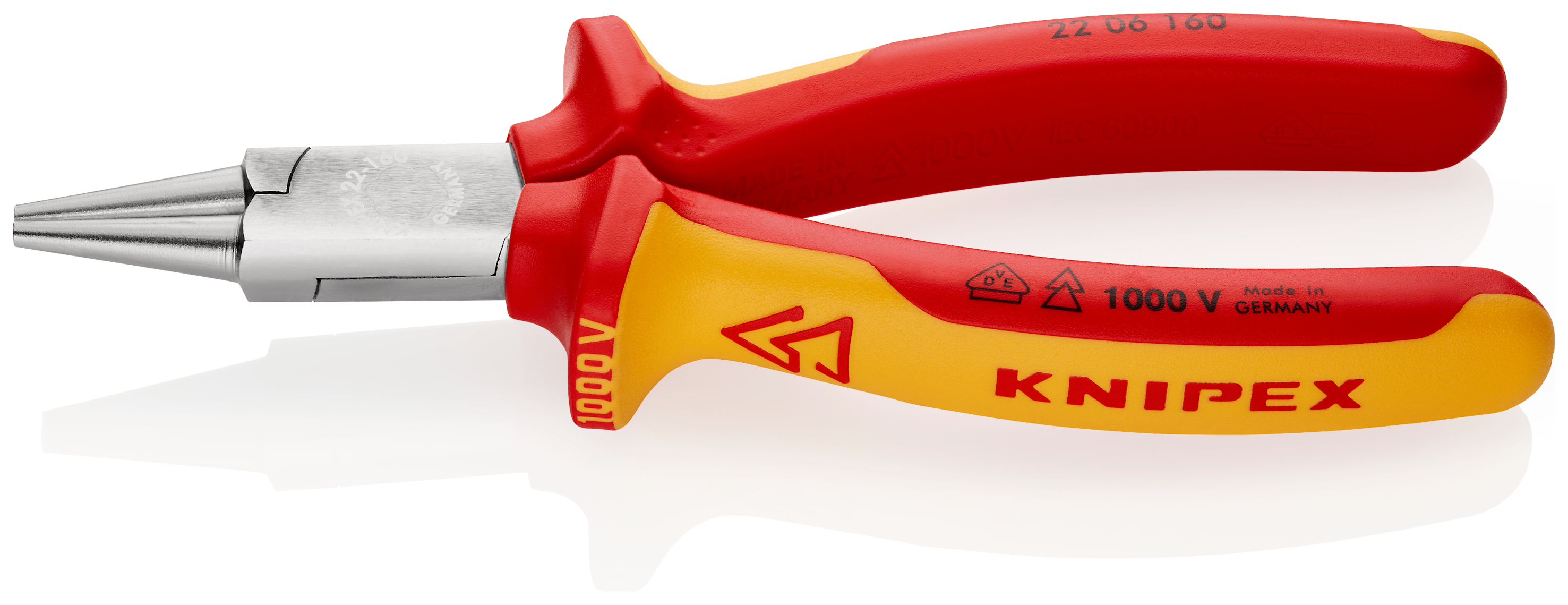 Pinza per meccanica 22 06 160, isolamento a 1000V