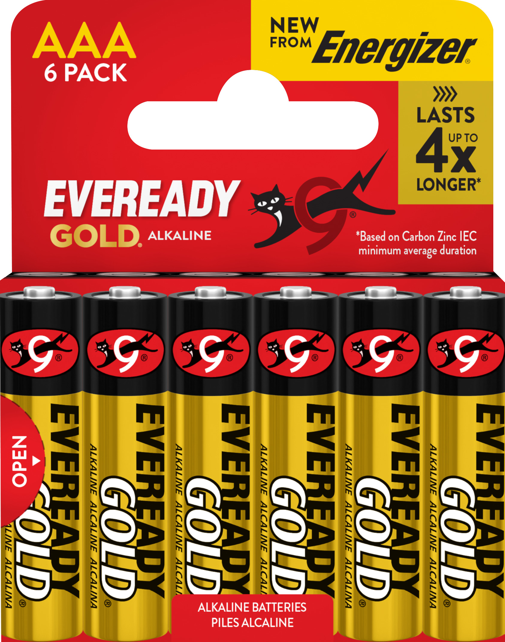 Eveready Gold AAA blister da 6