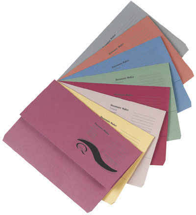 Cartelle portadocumenti assortite, 50 pezzi, Q-Connect