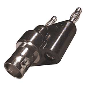 Adattatore Spina BNC-2 Spina Banana Ø4mm GE80068T-I