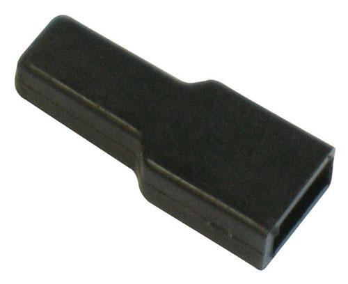 Coprifaston maschio 2.80 mm e femmina 4.70mm nero – 100 pz. 5201110 MKC