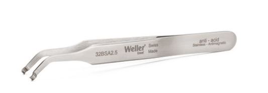 Pinzette per SMD, angolo 45°, a punta fine, diam. 2,5 mm, 32BSA25 Weller
