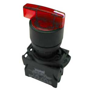 Selettore Luminoso 24V Led Leva Lung. 2 Posizioni F AP/INT/K2565-C