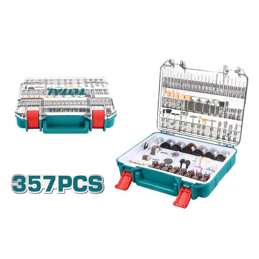 Set 357 Accessori per Smerigliatrice Orizzontale Mini TACSD13571