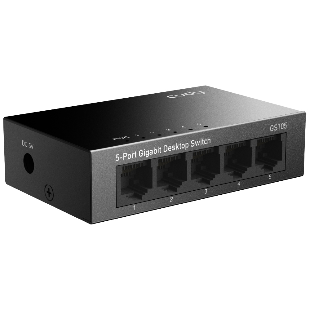 GS105 - 5-Port Gigabit Metal  Switch