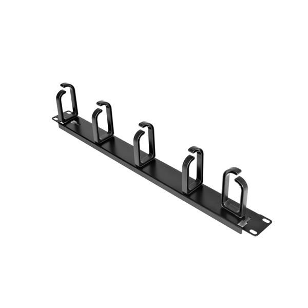 Startech.com CABLMANAGER2 Pannello gestione cavi 1U 19" per rack con anelli guida in metallo