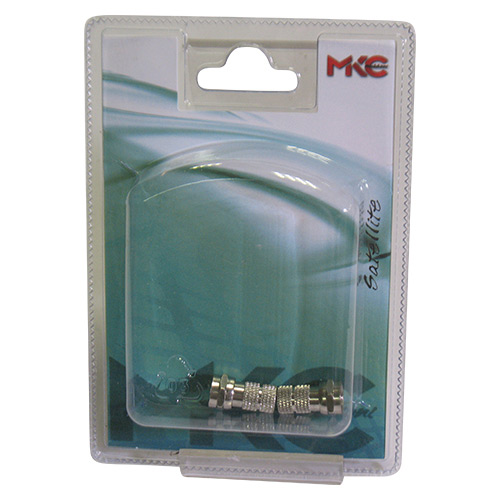 Connettore spina, tipo F con oring , per cavo da 6.1mm, confezione blister