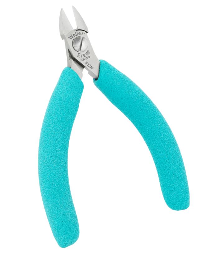 Tronchese con testa a taglio laterale – testa ovale, Serie 500 512N Weller