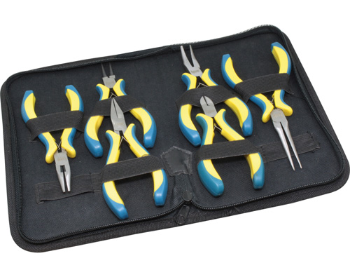 Kit mini pinze - 6 pezzi in astuccio 3600 Donau