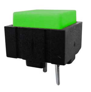 Pulsante Bot. N.A. Circuito Stampato Verde P/56V-I