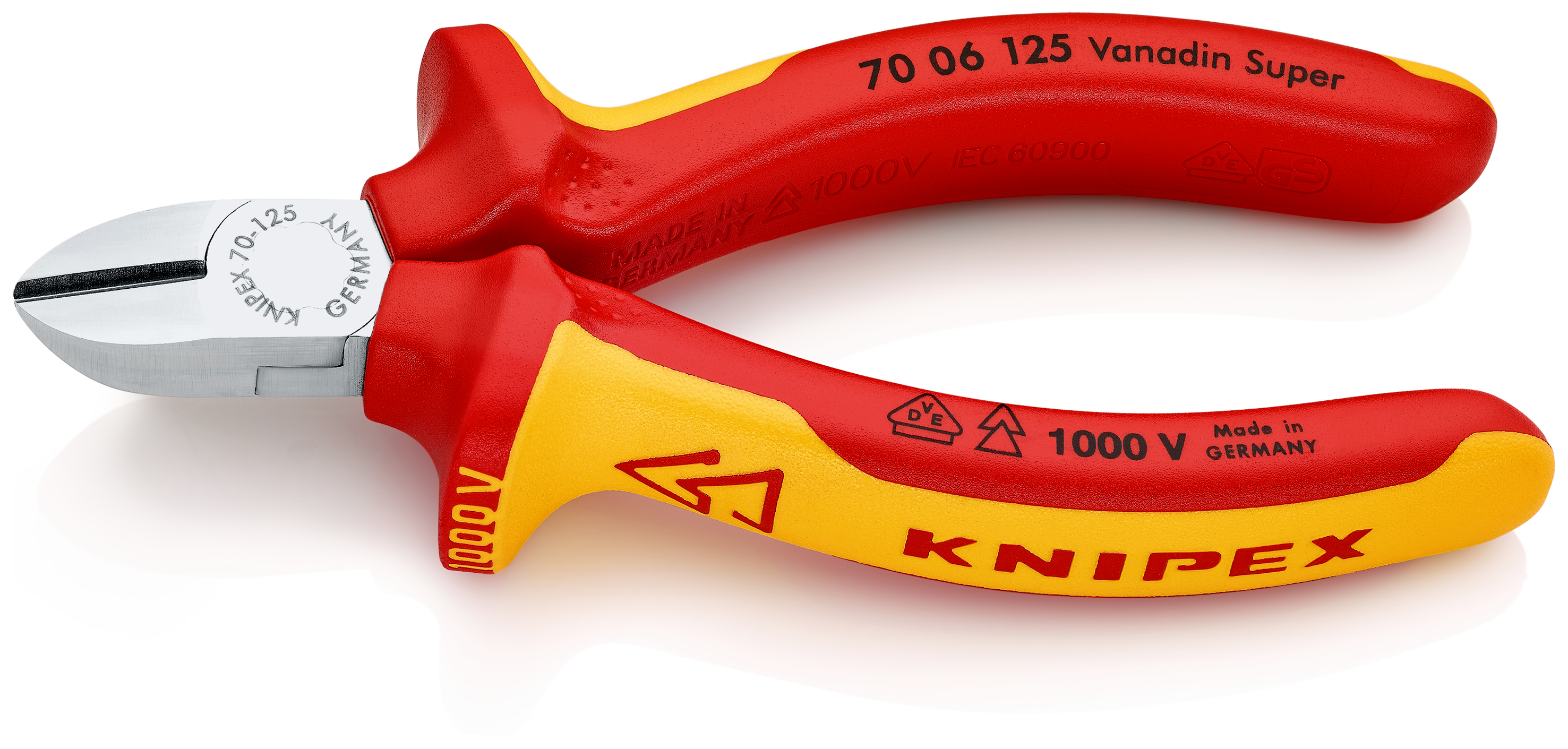 Tronchese laterale per meccanica 70 06 125, isolamento a 1000V