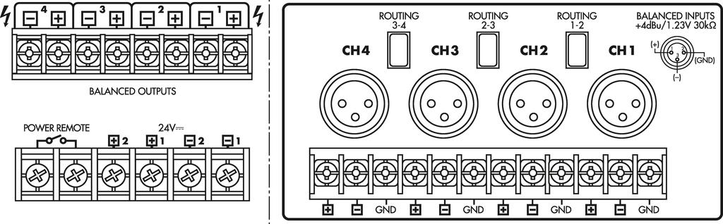 PA-4240 - Amplificatore PA