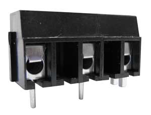 Morsetto Compon. 1Pin Dop.+2Pin. Da Circuito Stampato  P.10mm COMP/307/3002