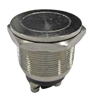 Pulsante Piatto Metalic Anti-Vanda P/2801-C